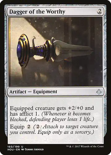Dagger of the Worthy - hou Spoiler