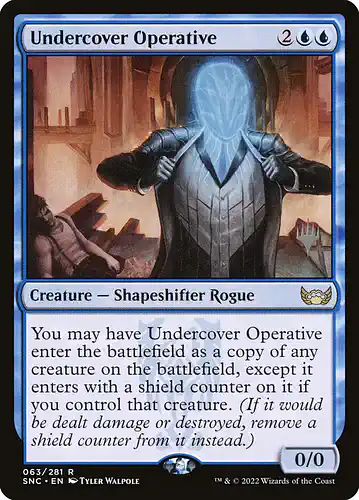 Undercover Operative - snc Spoiler
