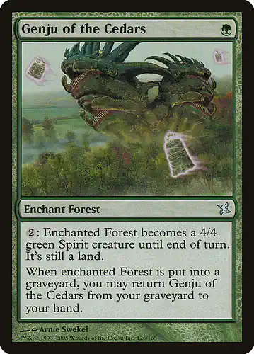 Genju of the Cedars - bok Spoiler