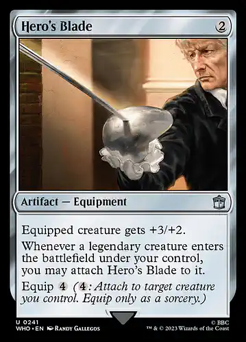 Hero's Blade - who Spoiler