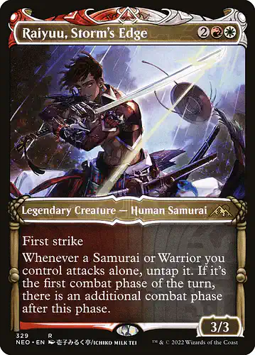 Raiyuu, Storm's Edge - neo Spoiler