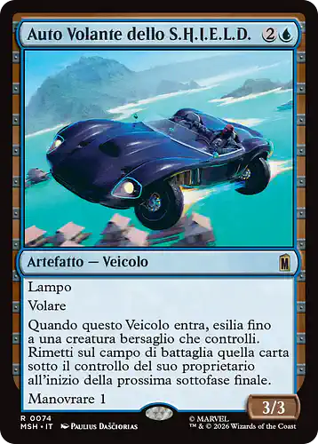 S.H.I.E.L.D. Flying Car - msh Spoiler