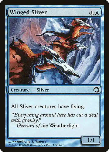 Winged Sliver - h09 Spoiler
