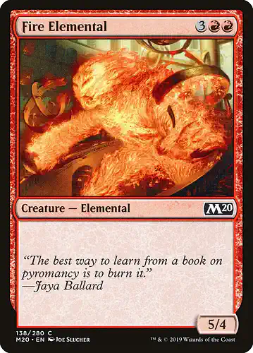 Fire Elemental - m20 Spoiler