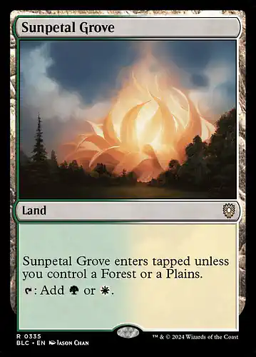 Sunpetal Grove - blc Spoiler