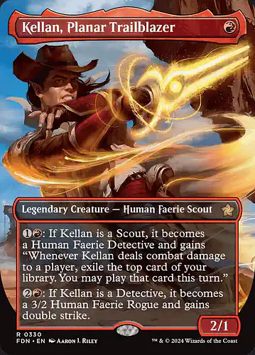 Kellan, Planar Trailblazer - fdn Spoiler