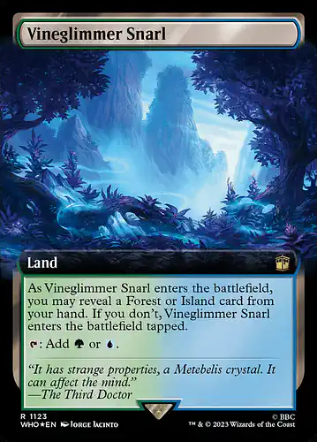 Vineglimmer Snarl - who Spoiler