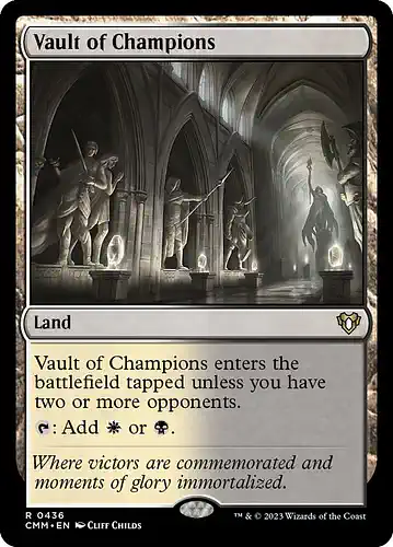 Vault of Champions - cmm Spoiler