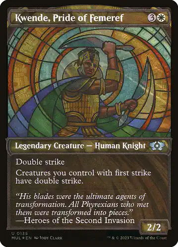 Kwende, Pride of Femeref - mul Spoiler
