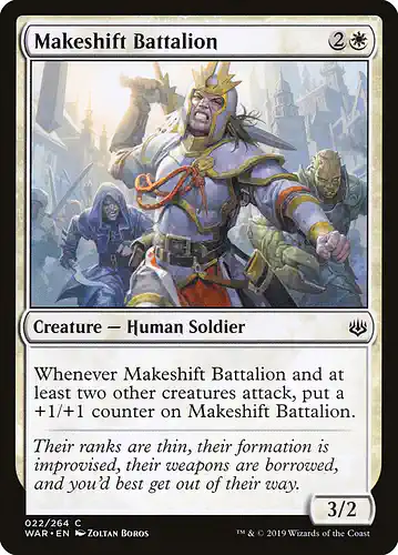 Makeshift Battalion - war Spoiler