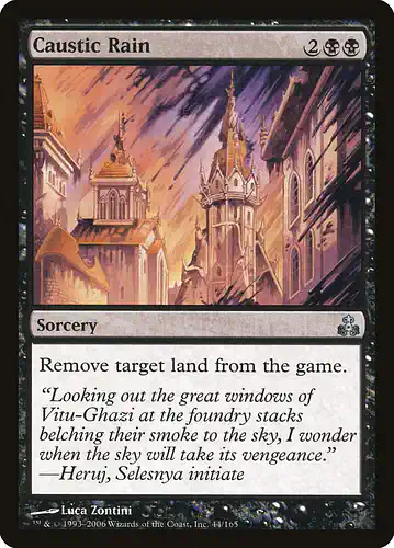 Caustic Rain - gpt Spoiler