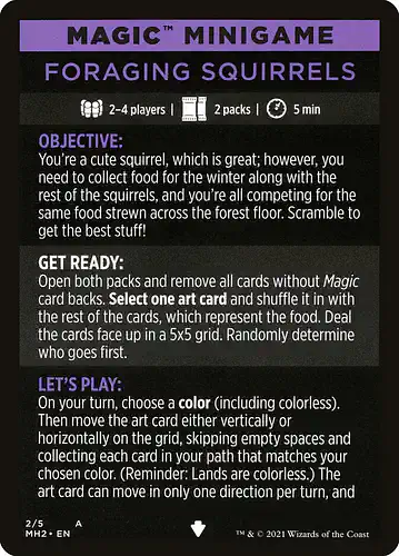Foraging Squirrels - mh2 Spoiler