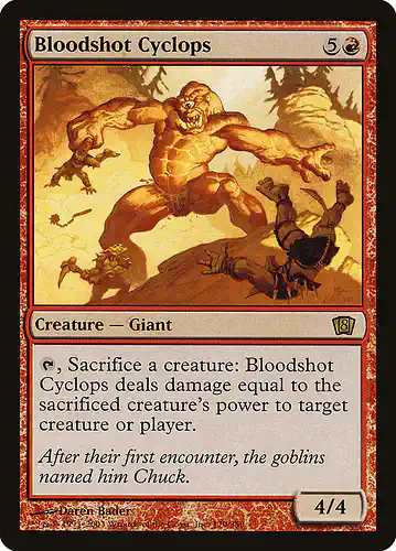 Bloodshot Cyclops - 8ed Spoiler