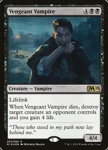 Vengeant Vampire - g18 Spoiler