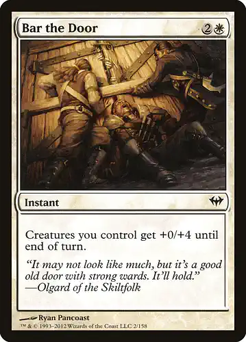 Bar the Door - dka Spoiler