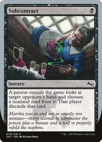 Subcontract - ust Spoiler