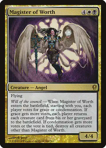 Magister of Worth - cns Spoiler