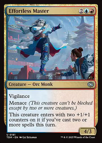 Effortless Master - tdm Spoiler