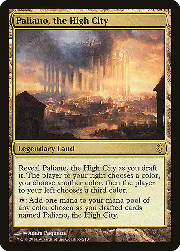 Paliano, the High City - cns Spoiler