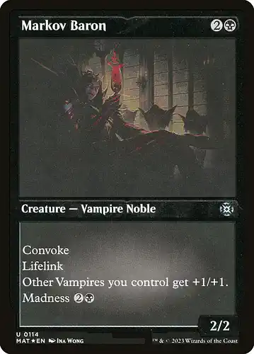 Markov Baron - mat Spoiler