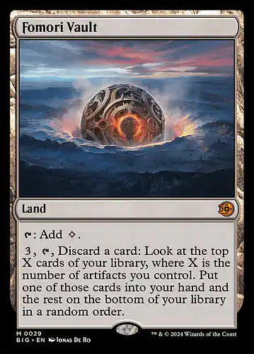 Fomori Vault - big Spoiler