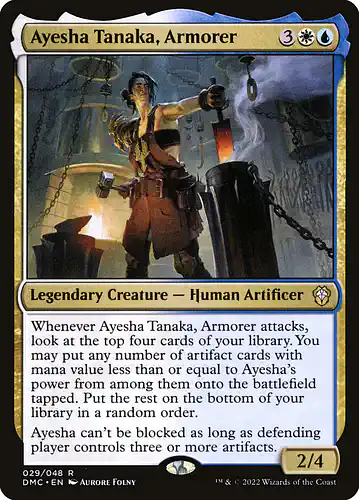 Ayesha Tanaka, Armorer - dmc Spoiler