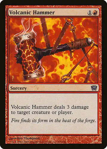 Volcanic Hammer - 9ed Spoiler