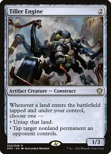 Tiller Engine - dmc Spoiler