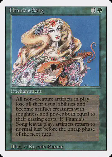 Titania's Song - 3ed Spoiler