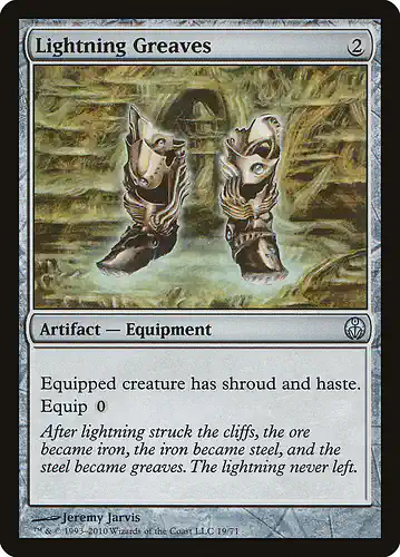 Lightning Greaves - dde Spoiler