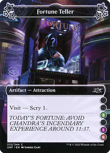 Fortune Teller - unf Spoiler