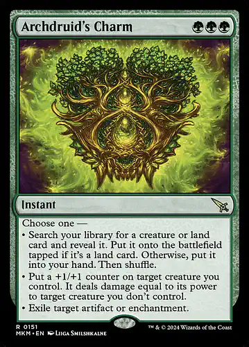 Archdruid's Charm - mkm Spoiler