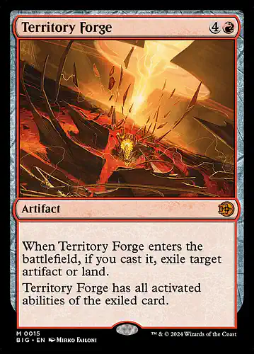 Territory Forge - big Spoiler