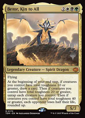 Betor, Kin to All - tdm Spoiler