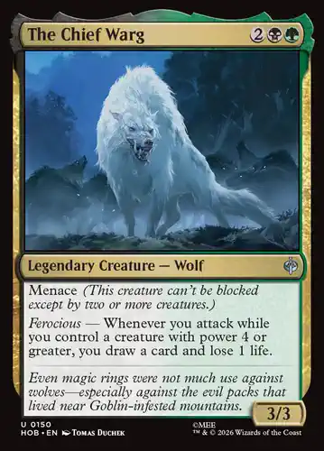 The Chief Warg - hob Spoiler