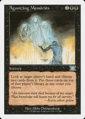 Agonizing Memories - 6ed Spoiler