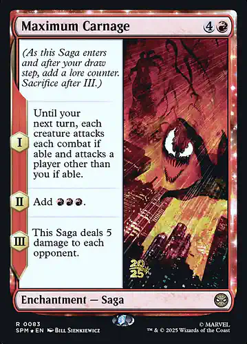 Maximum Carnage - spm Spoiler