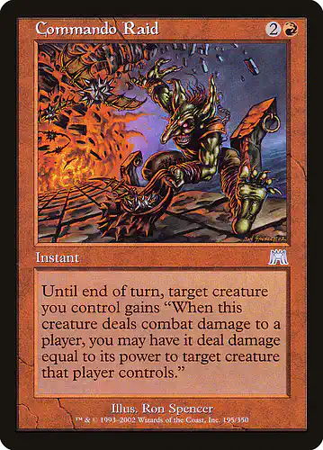 Commando Raid - ons Spoiler