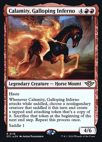 Calamity, Galloping Inferno - otj Spoiler