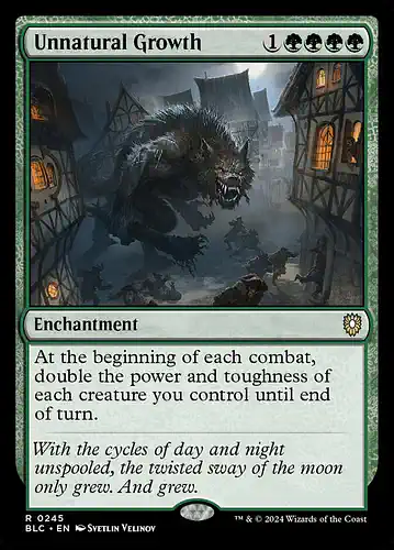 Unnatural Growth - blc Spoiler