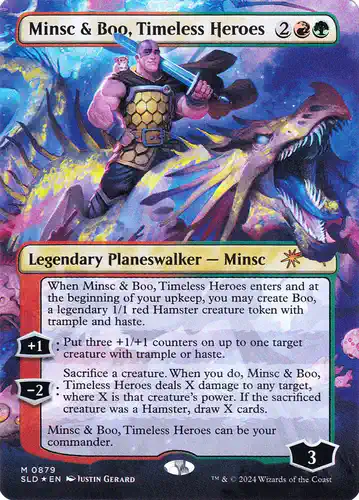 Minsc & Boo, Timeless Heroes - sld Spoiler