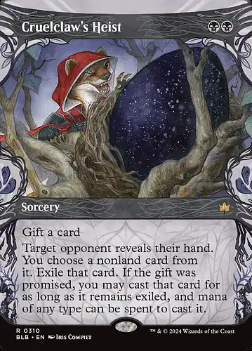 Cruelclaw's Heist - blb Spoiler