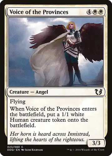 Voice of the Provinces - ddq Spoiler