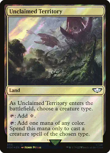 Unclaimed Territory - 40k Spoiler