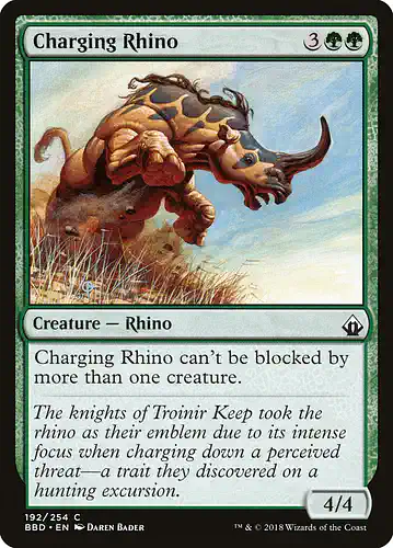 Charging Rhino - bbd Spoiler