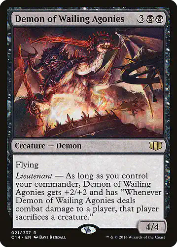 Demon of Wailing Agonies - c14 Spoiler