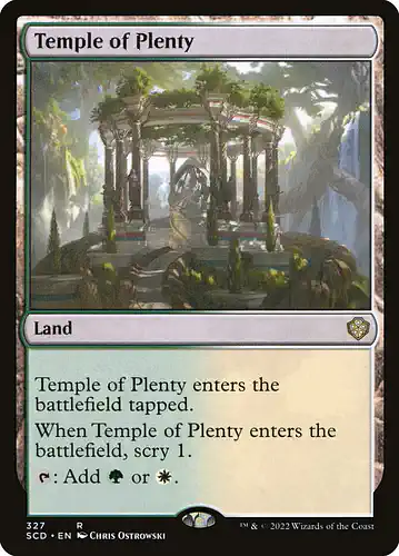 Temple of Plenty - scd Spoiler