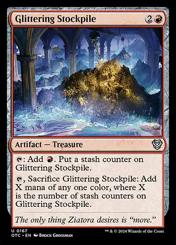 Glittering Stockpile - otc Spoiler