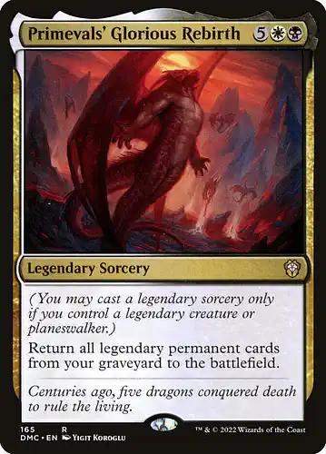 Primevals' Glorious Rebirth - dmc Spoiler