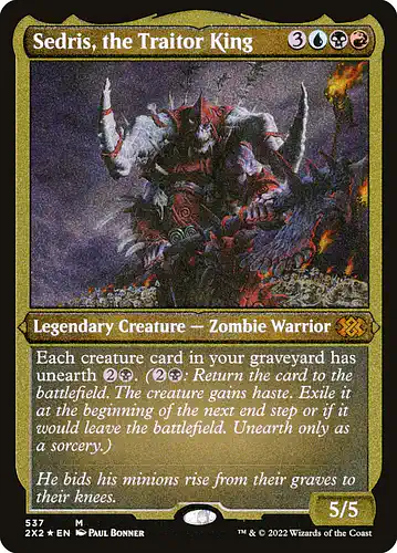 Sedris, the Traitor King - 2x2 Spoiler